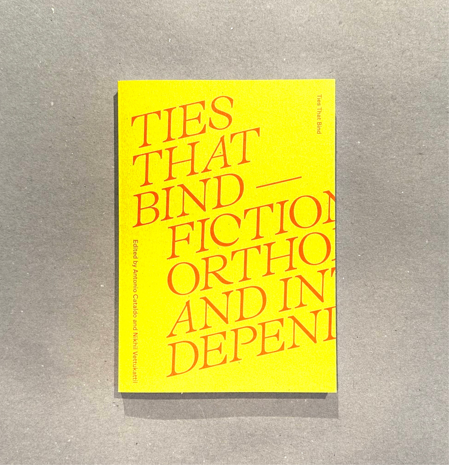 Futures Annual Publication. Ties That Bind