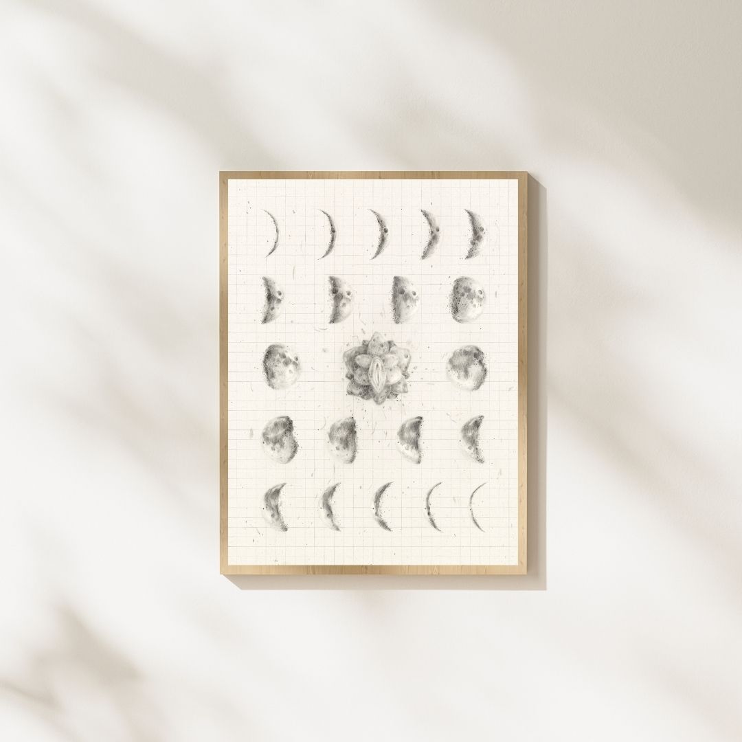 Poster: Evija Pintāne, Cycle, from Sea Woman, 2024