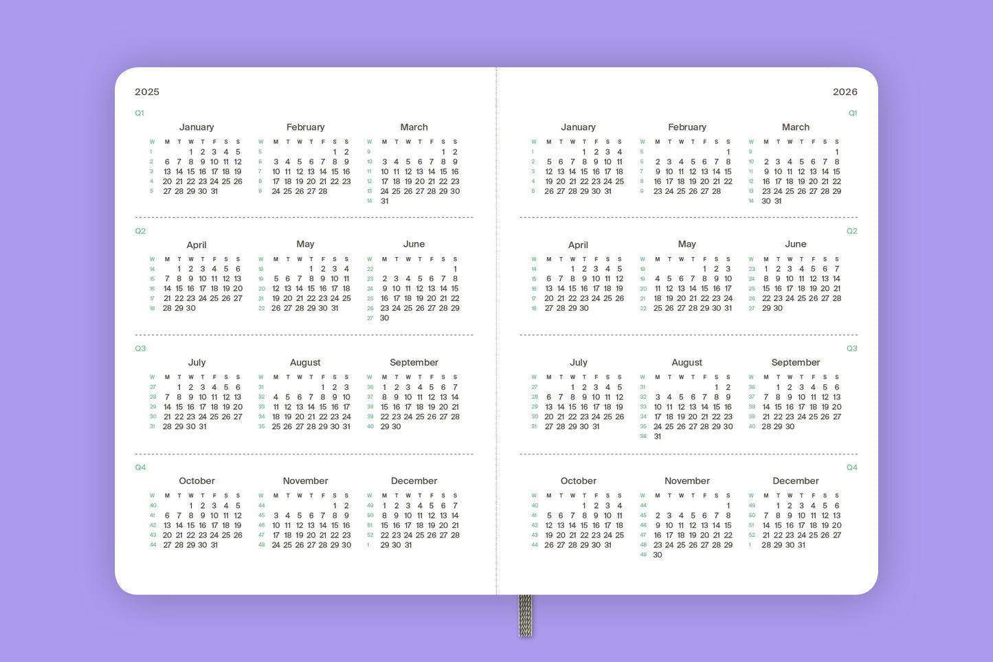ISSP Weekly Planner 2025