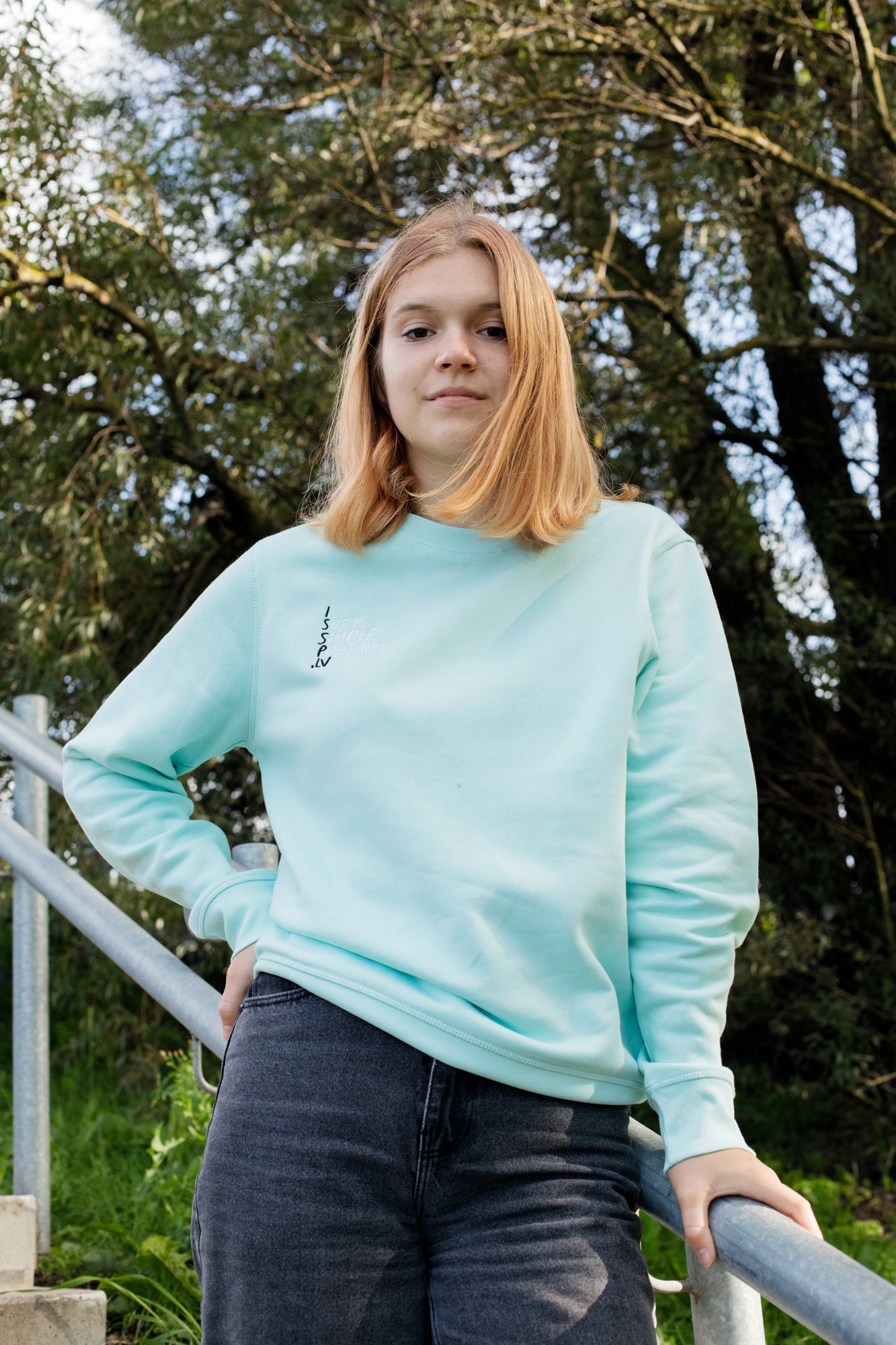 ISSP Unisex Sweatshirt, mint