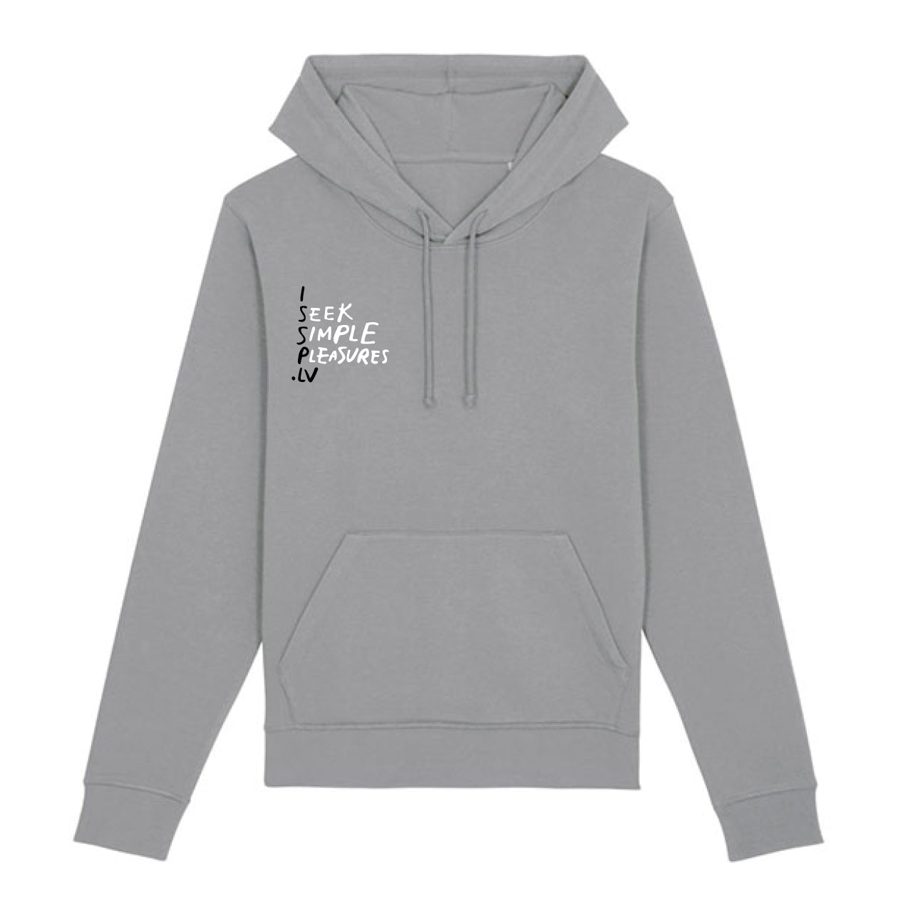 ISSP Unisex Hoodie, light grey