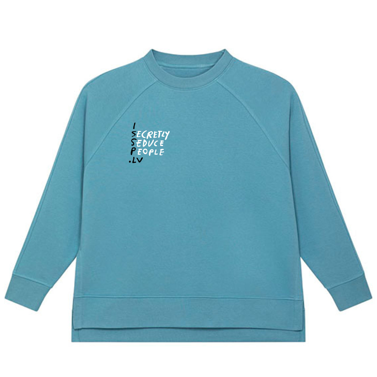 ISSP Unisex Oversize Sweatshirt, blue