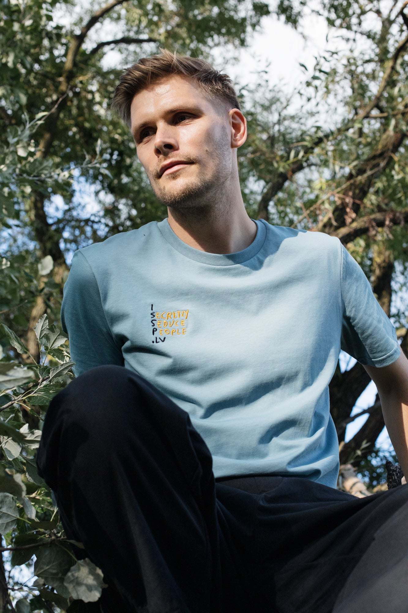 ISSP Unisex T-Shirt, blue-grey