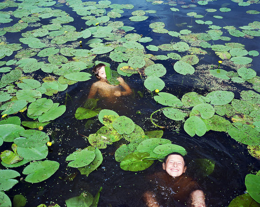 Iveta Gabaliņa. Water lilies