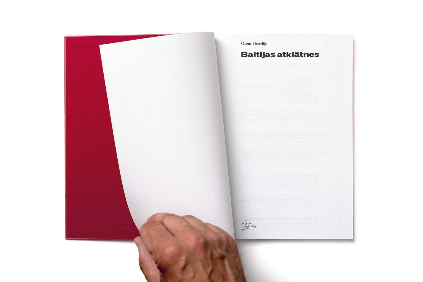 Ovens Heterlijs. Baltijas atklātnes