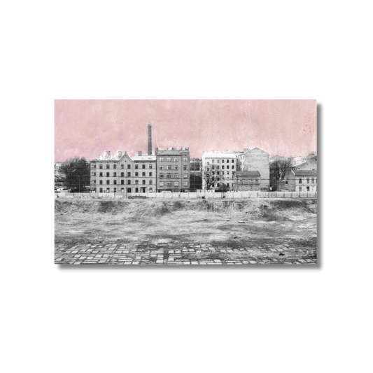 Sara Palmieri. Postcard, View from my window from Between Memory, Place, and Matter (2019)