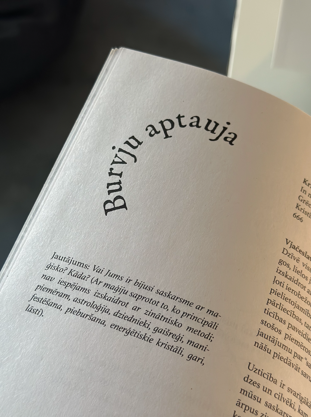 Žurnāls Tvērums. Maģija