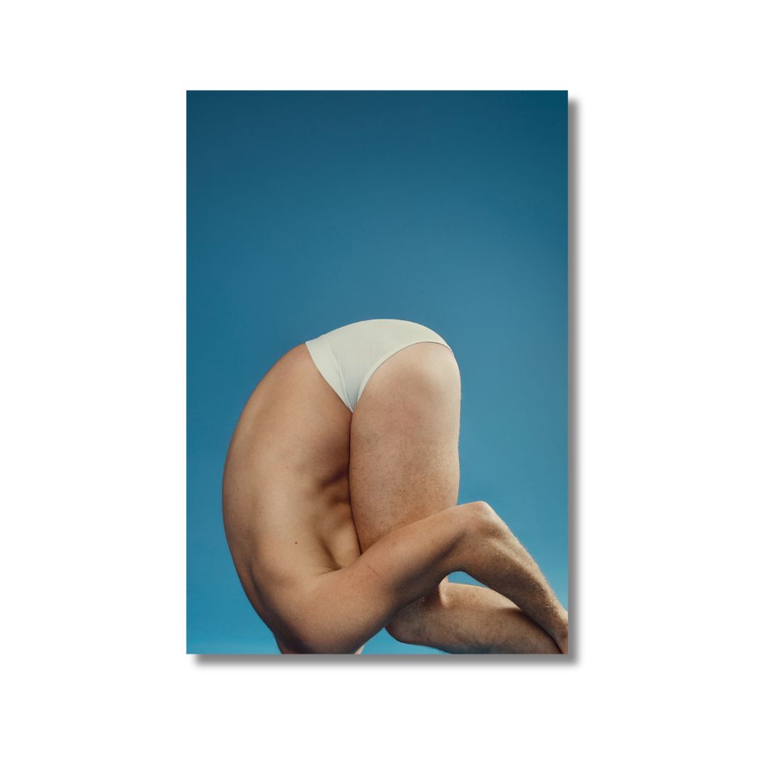 Aiga Rēdmane. Postcard, Klāvs Liepiņš, 2025, from "Dancing Body", 2025