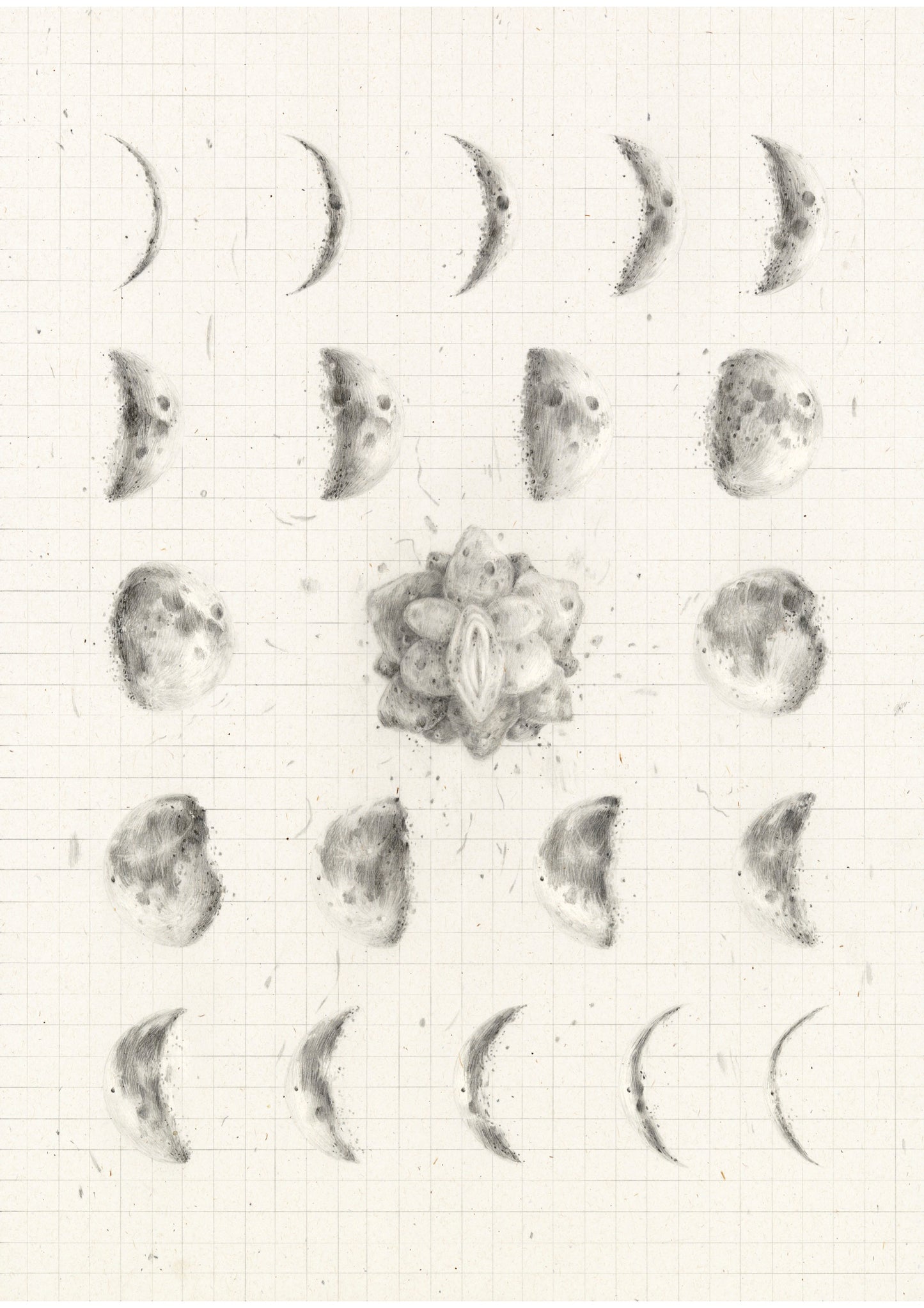 Poster:  Evija Pintāne, Cycle, from Sea Woman, 2024