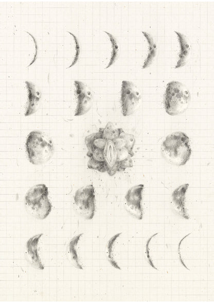 Poster:  Evija Pintāne, Cycle, from Sea Woman, 2024