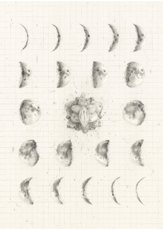 Poster:  Evija Pintāne, Cycle, from Sea Woman, 2024