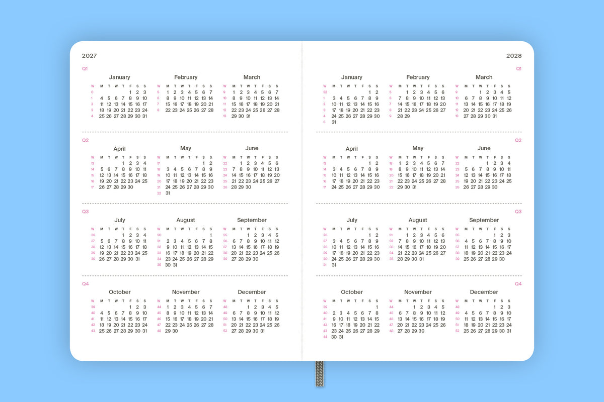 ISSP Weekly Planner 2027