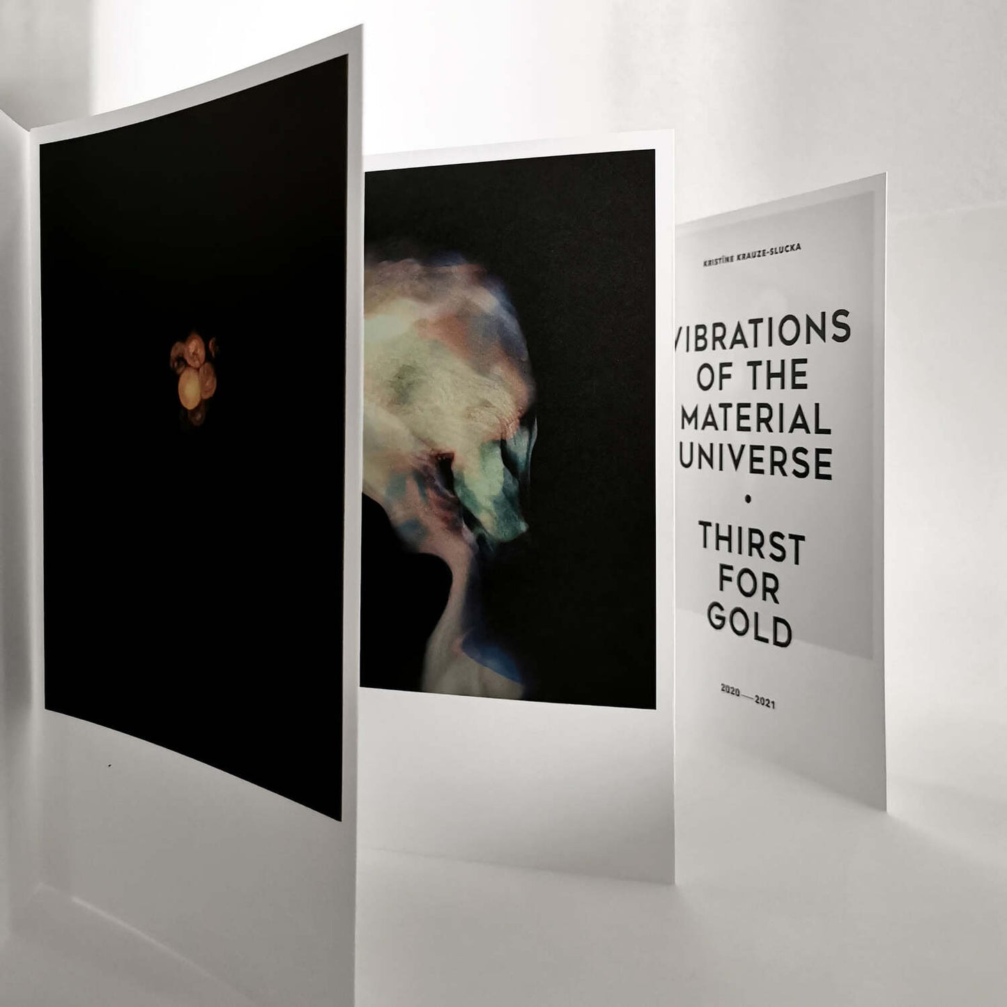 Kristīne Krauze-Slucka. Vibrations of Material Universe. Thirst of Gold