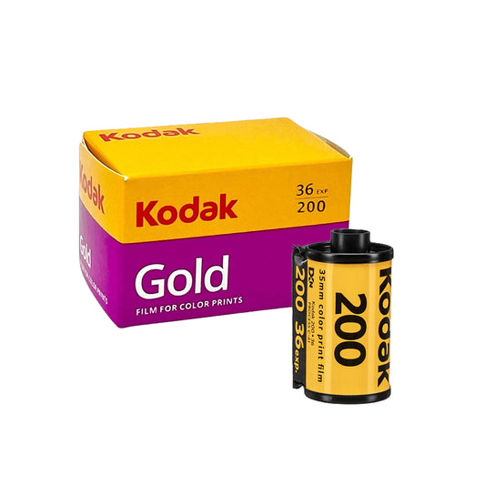 Kodak Gold, 35mm, krāsaina, ISO 200 (36 kadri)