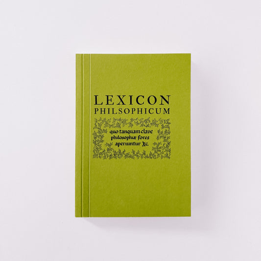 Tvērums. Lexicon philosophicum