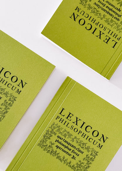Tvērums. Lexicon philosophicum