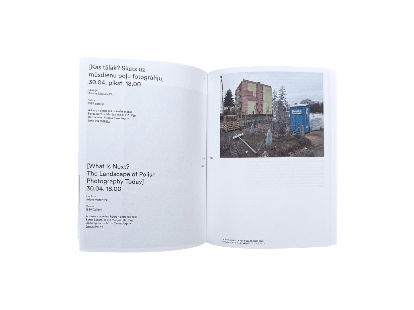 The Riga Photography Biennial NEXT 2025 publication